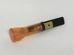 Indicator light, round, orange with pins to Thermoflow
