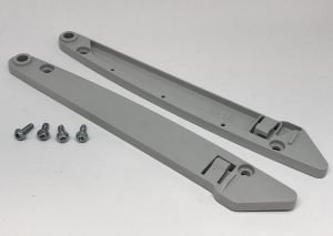 133. Gavlar aluminiumdörr övre-och undre