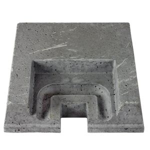 Ceramics grate, Rear