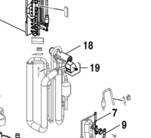 014C. 4-way valve to Nordic Inverter & Bosch Compress 5000/7000