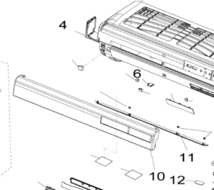 Filter cover for Nordic Inverter JHR N / KHR-N