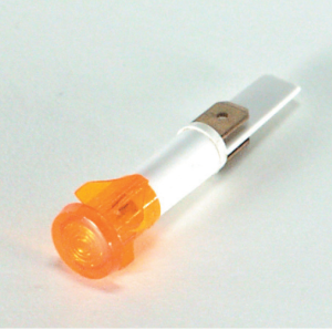 Indicator light, round, orange with pin EK 15 E empty tillv.nr 145,422