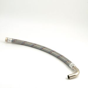Flexible hose 3/4 90 degree bend Length = 640 mm