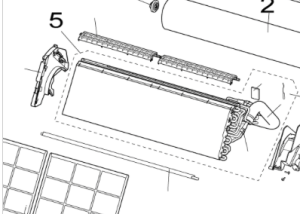 005A. Condenser for Nordic Inverter LRN / PRN