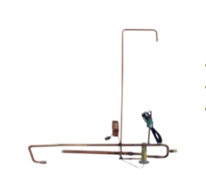 Expansion valve with pipe kit ZH38 Eh / ep